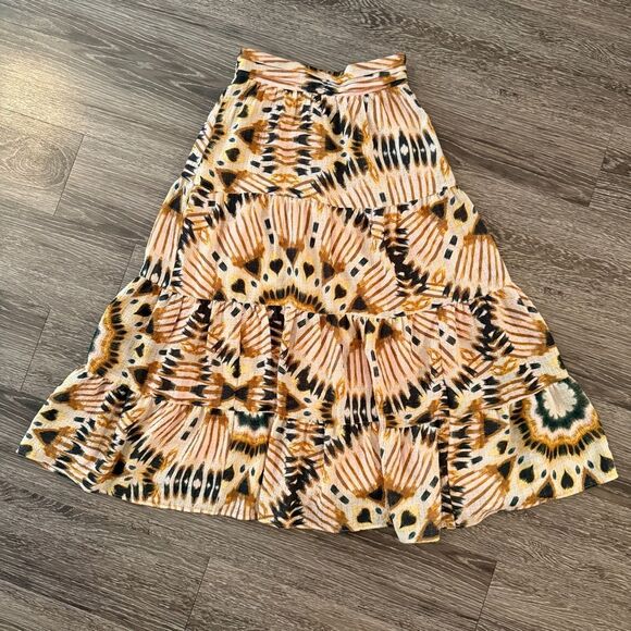 BA&SH Claren Skirt in Beige - Picture 1 of 6